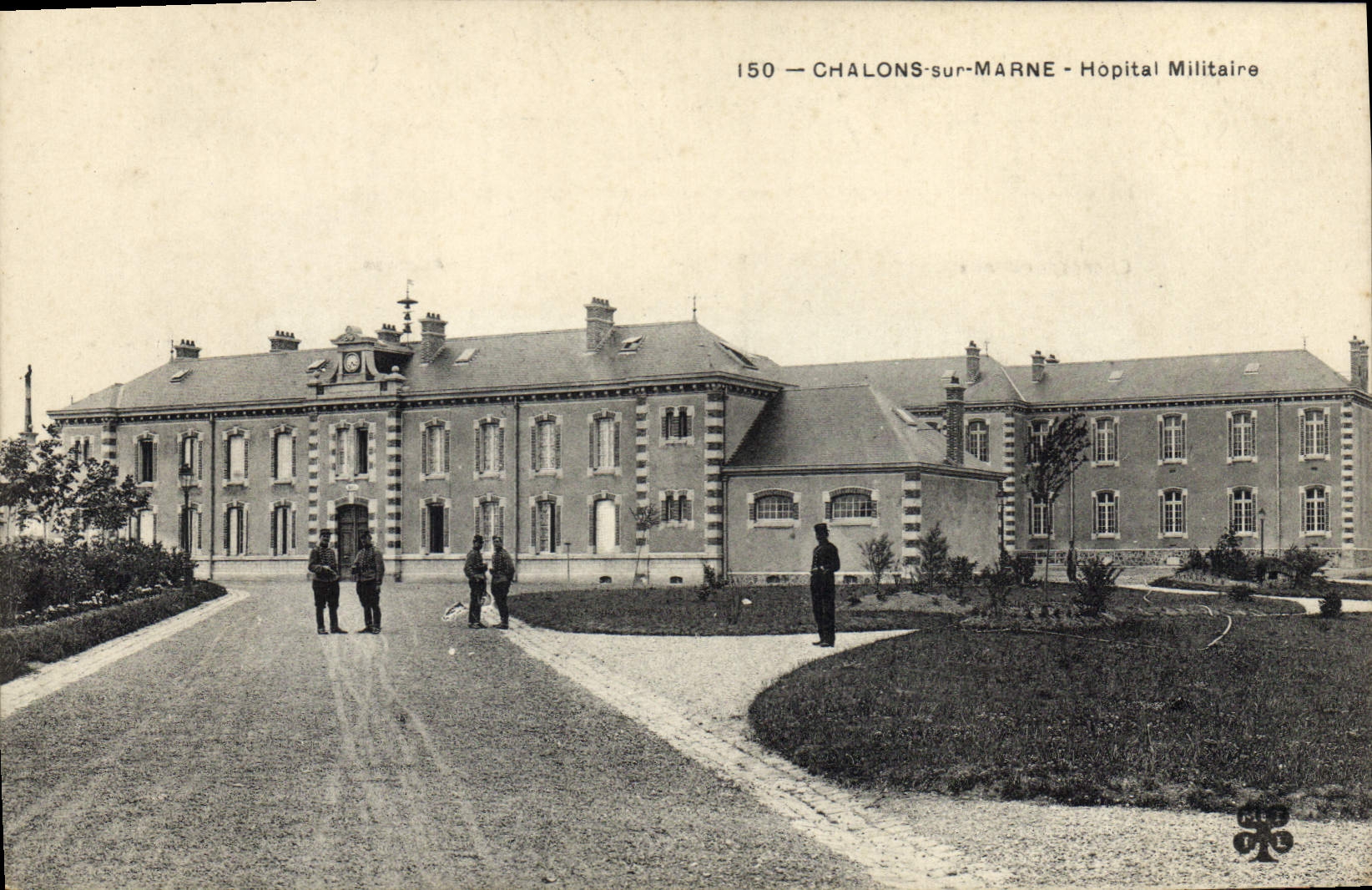 CPA Sante Militaria Chalons sur Marne Hopital militaire