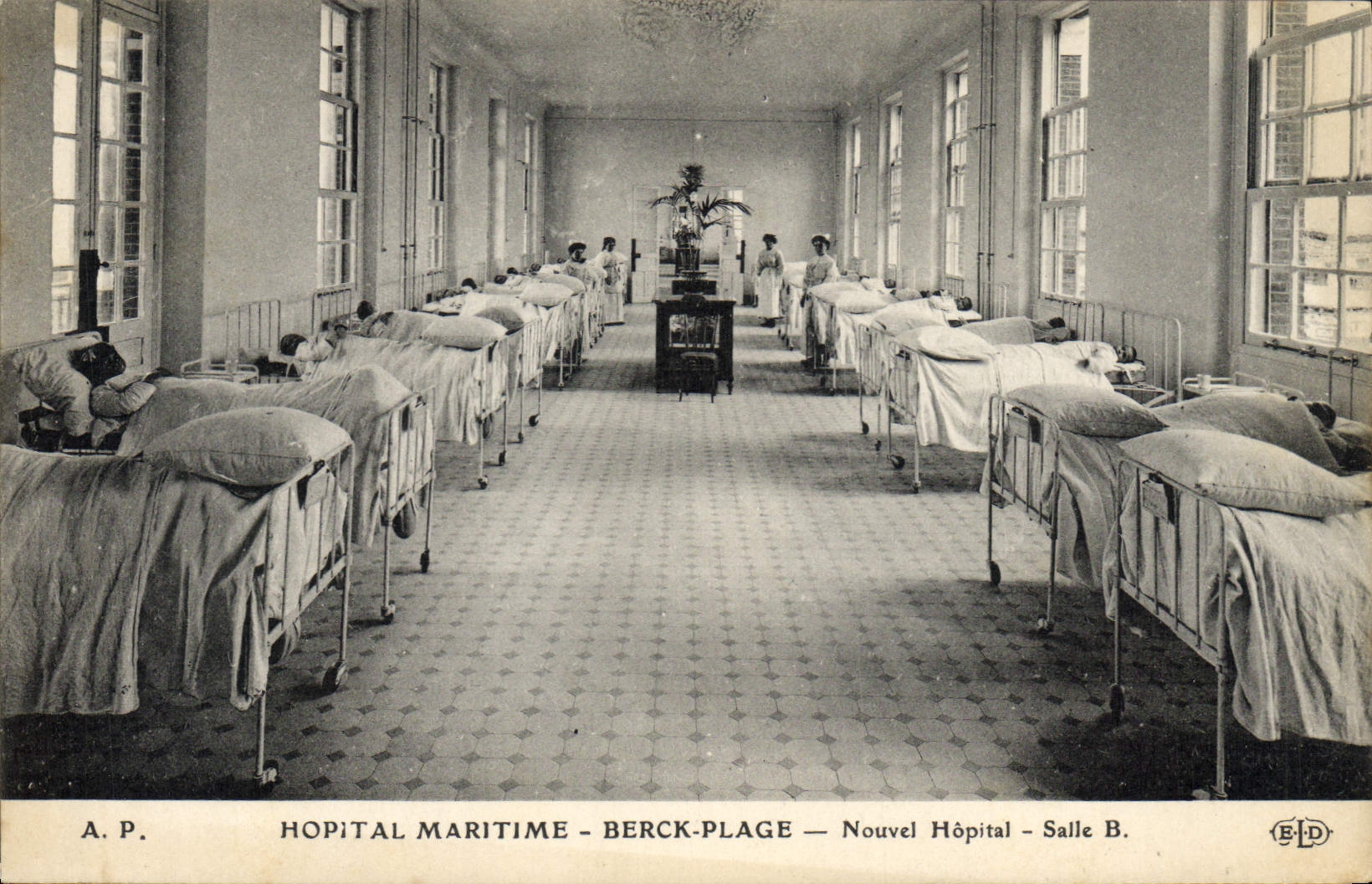 Postal Salud Militaria Hospital Marítimo Berck Gama Nuevo Hospital Sala B