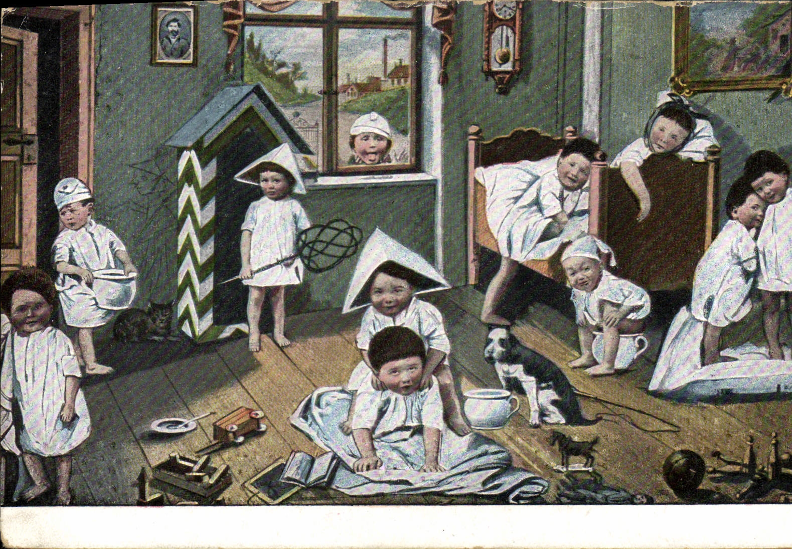 CPA Fantaisie Enfant Bebe 