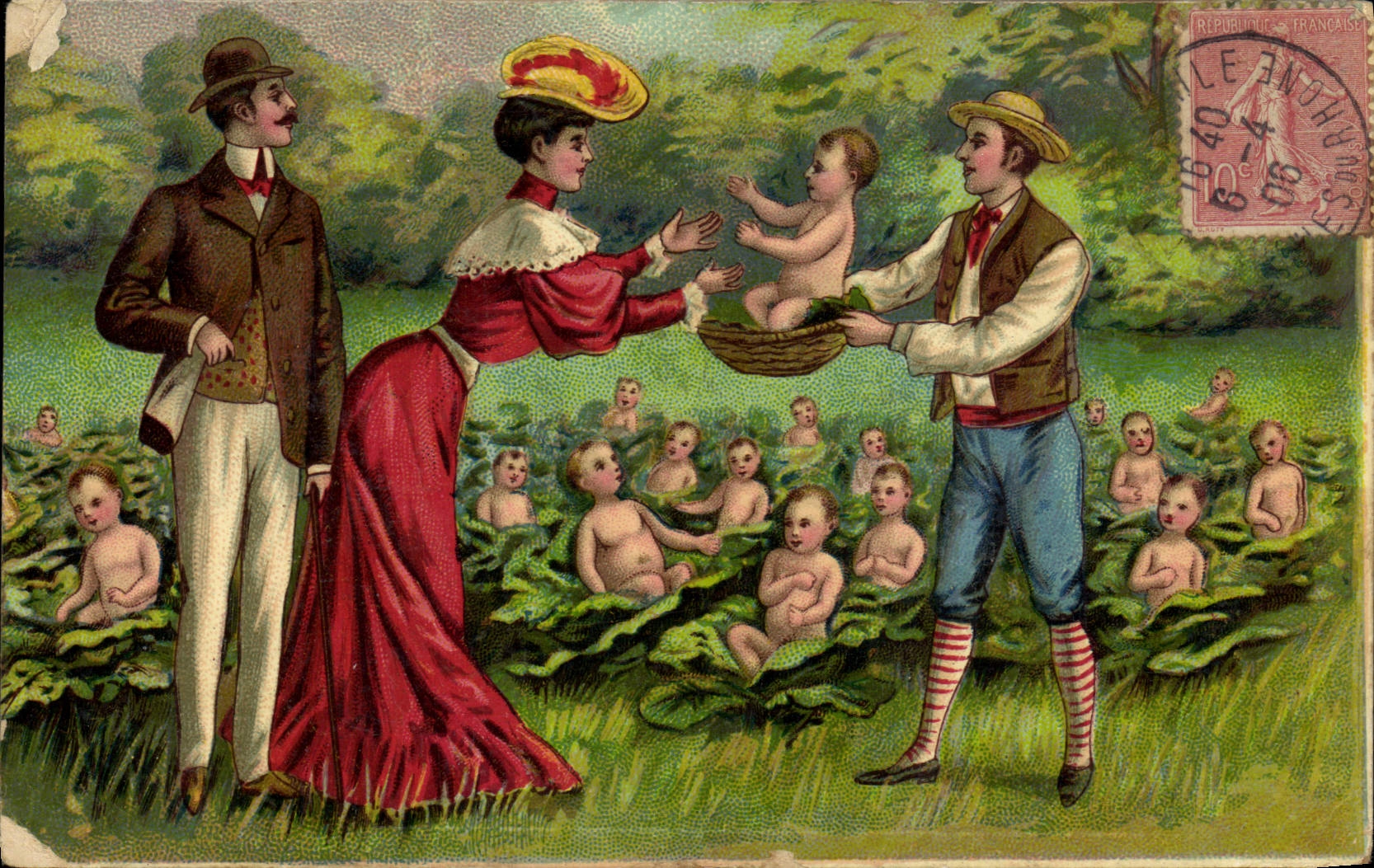 CPA Fantaisie Enfant Bebe