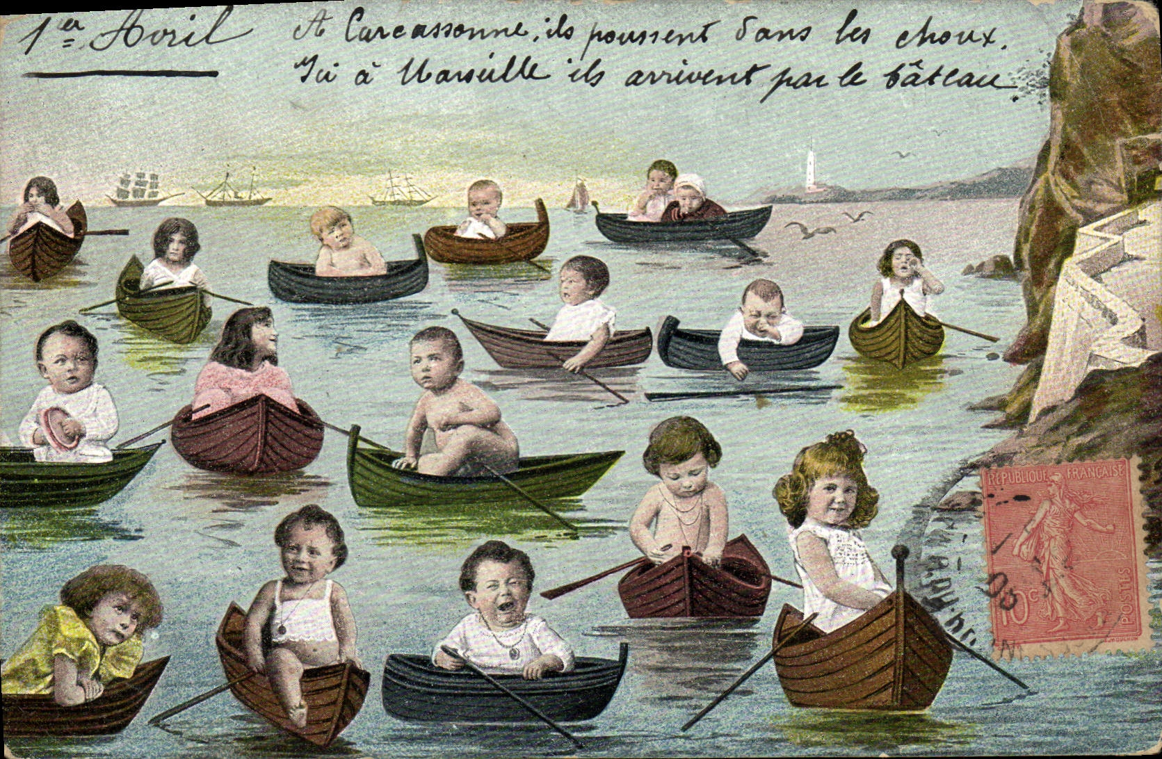 CPA Fantaisie Enfant Bebe 