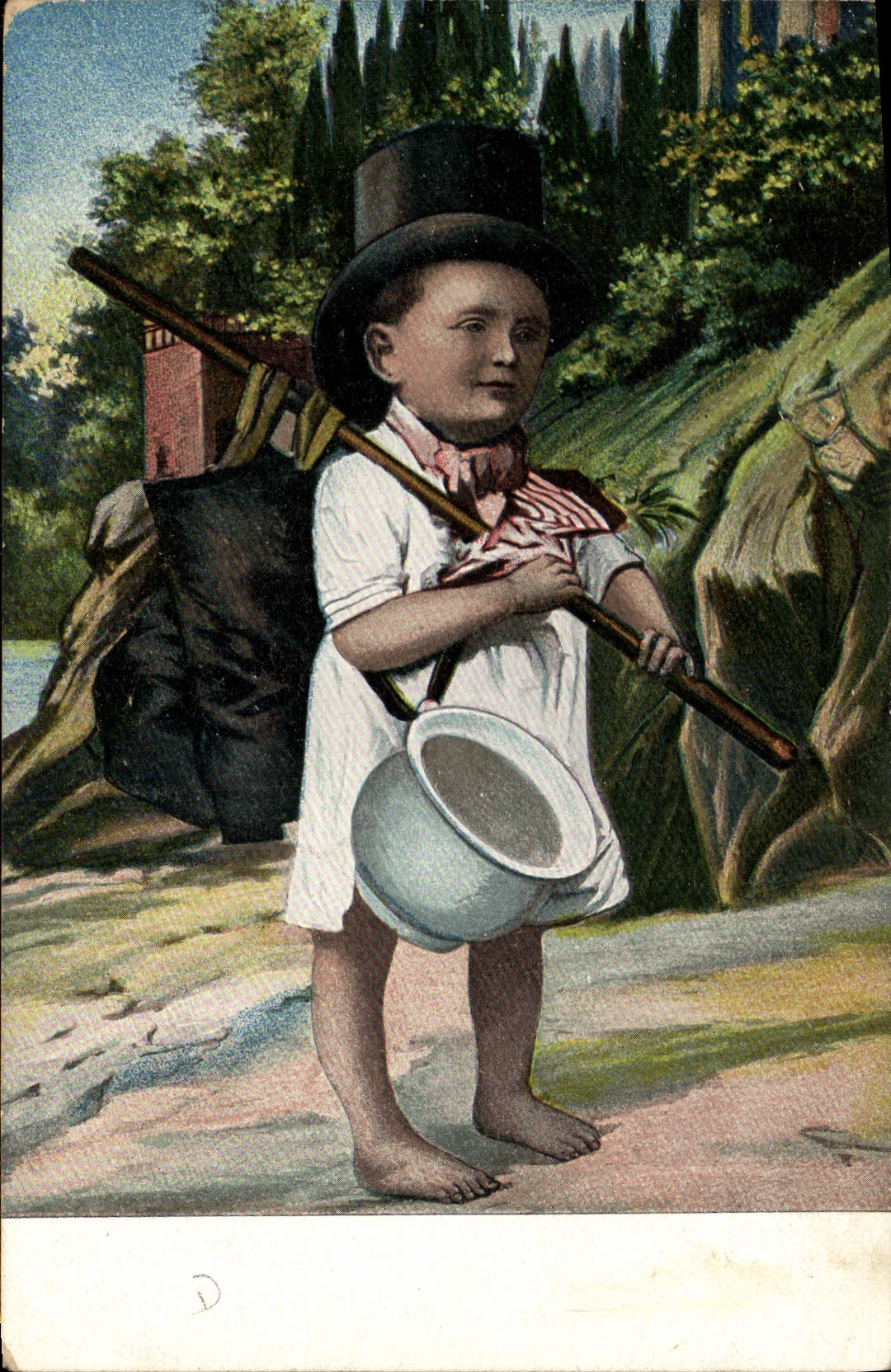 CPA Fantaisie Enfant Bebe 