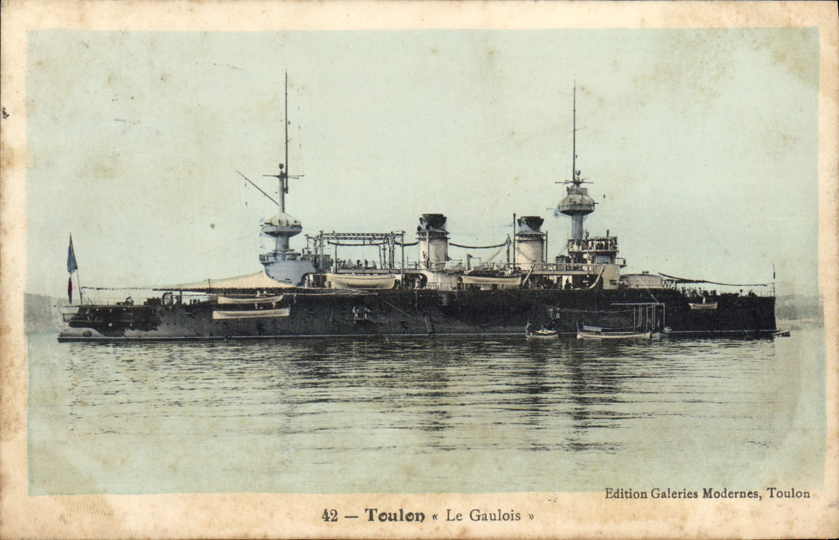 CPA Bateau Toulon Le Gaulois 