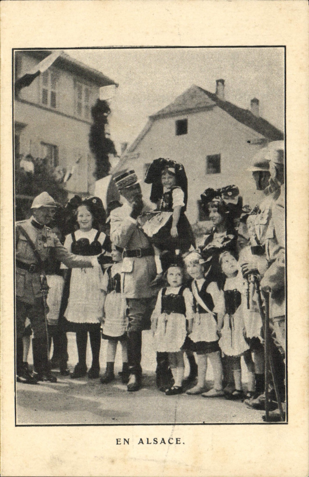 CPA Folklore Alsace 