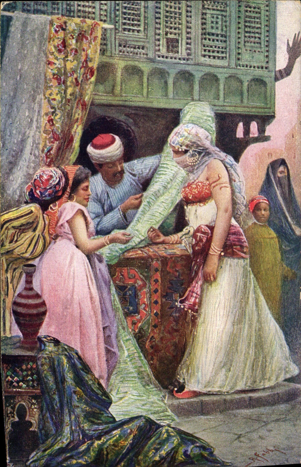 CPA Fantaisie Orientalisme 