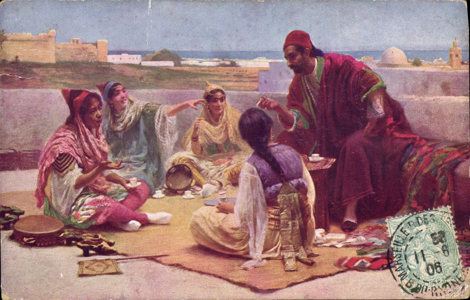 CPA Fantaisie Orientalisme 