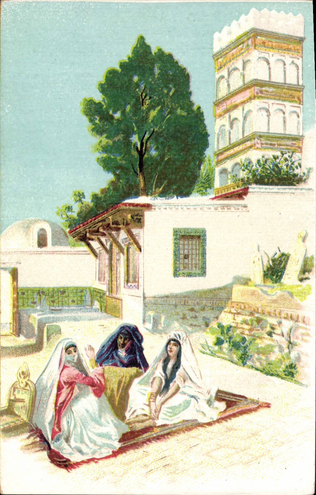 CPA Fantaisie Orientalisme 