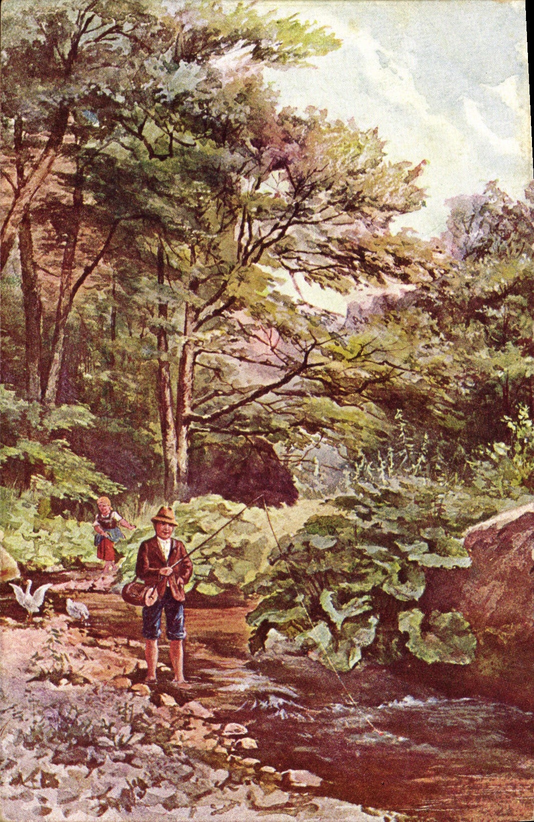 Postal Pesca Pecador