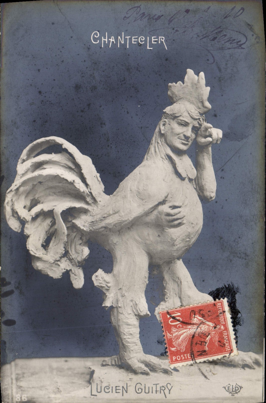 CPA Coq Chantecler Lucien Guitry