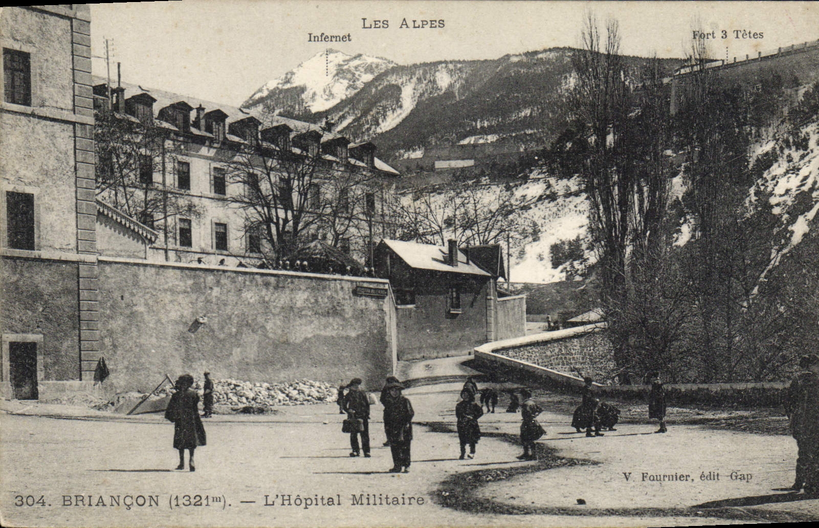 Postal Salud Militaria Briance el Hospital militar