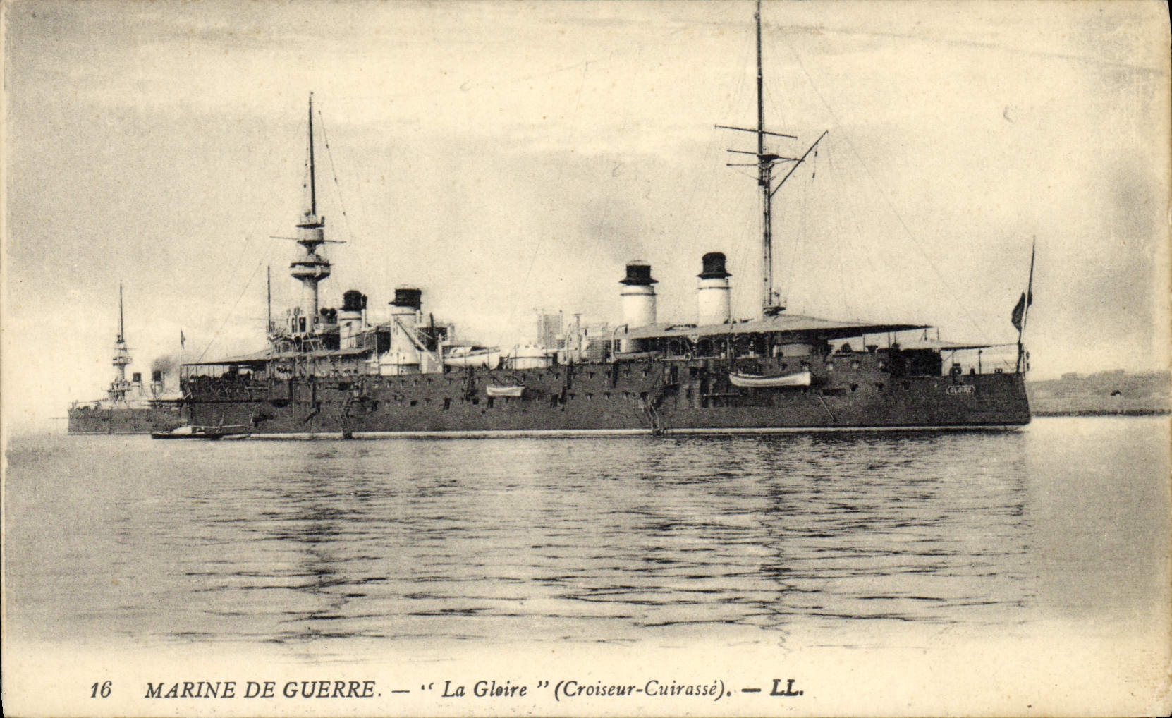 CPA Bateau La Gloire Croiseur Cuirasse
