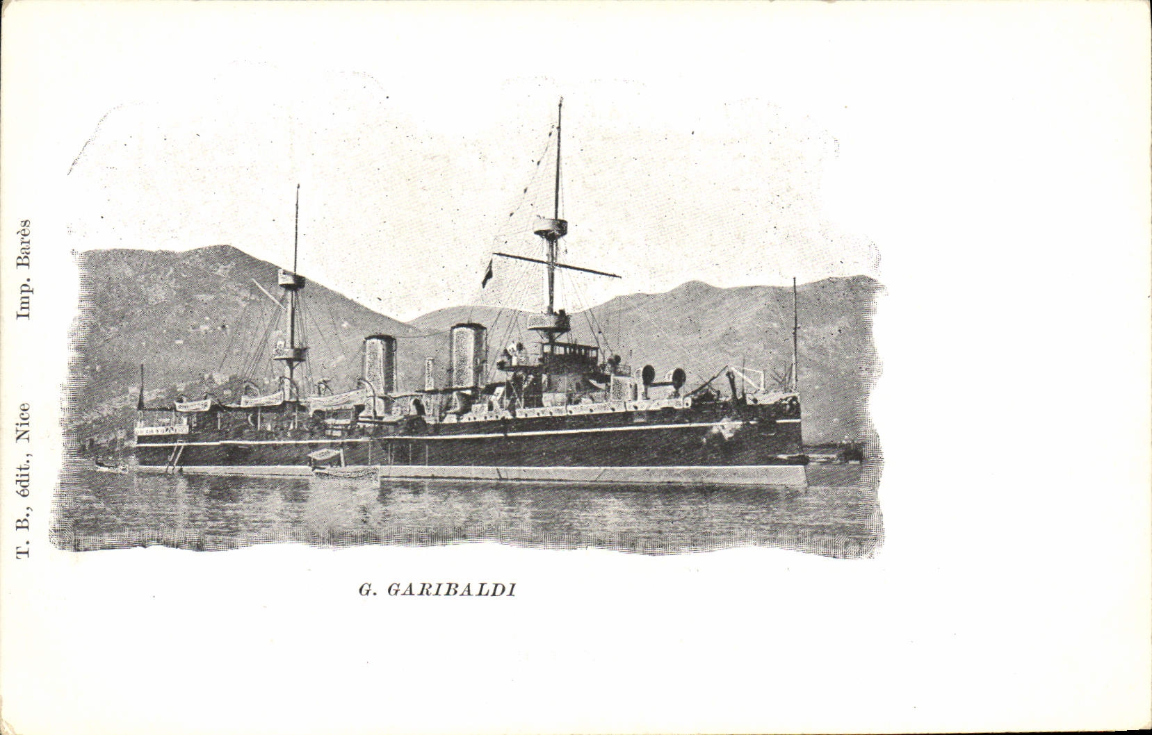 CPA Bateau Garibaldi