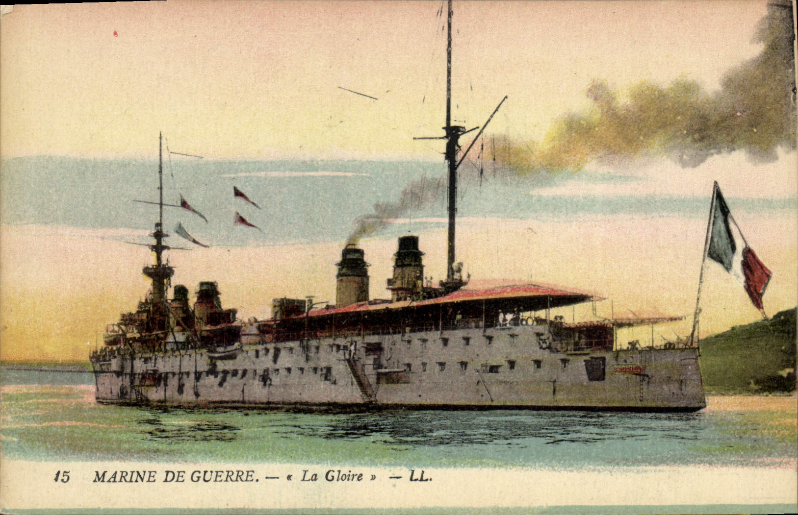 CPA Bateau La Gloire