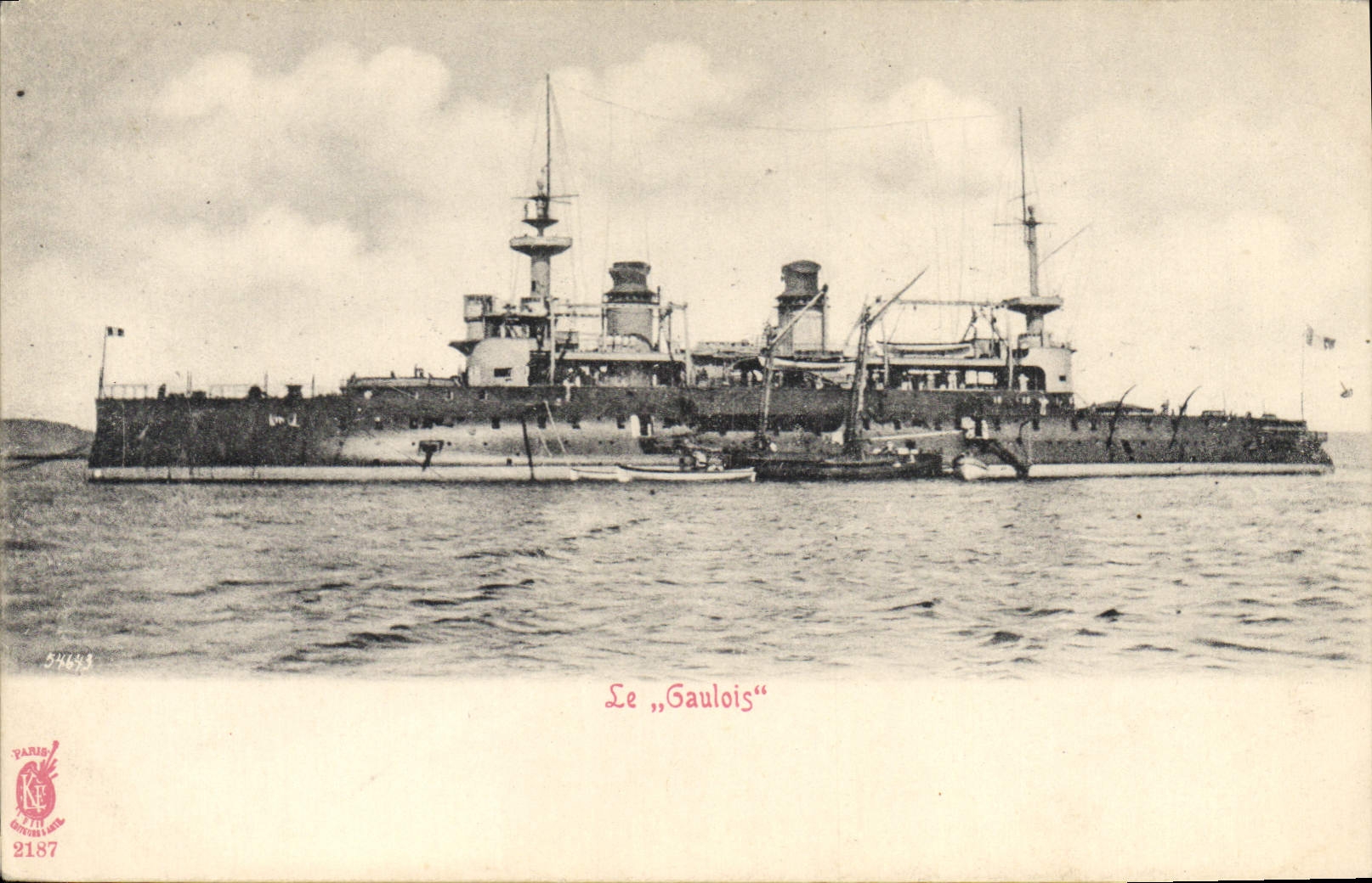 CPA Bateau Le Gaulois