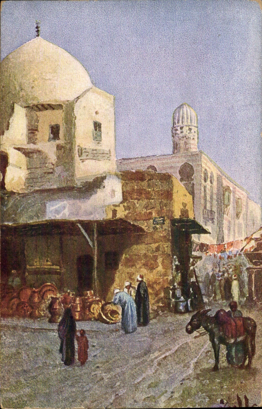 CPA Fantaisie Orientalisme Egypt Egypte