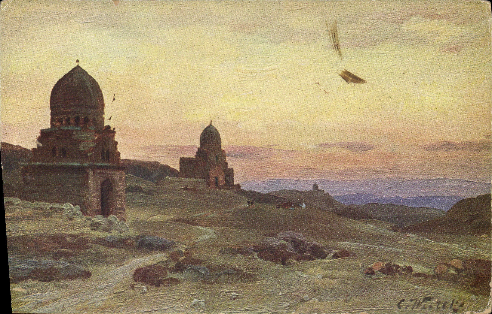 CPA Fantaisie Orientalisme Egypt Egypte