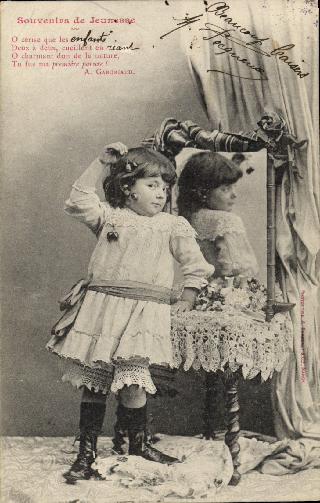 CPA Fantaisie Enfant Souvenirs de jeunesse