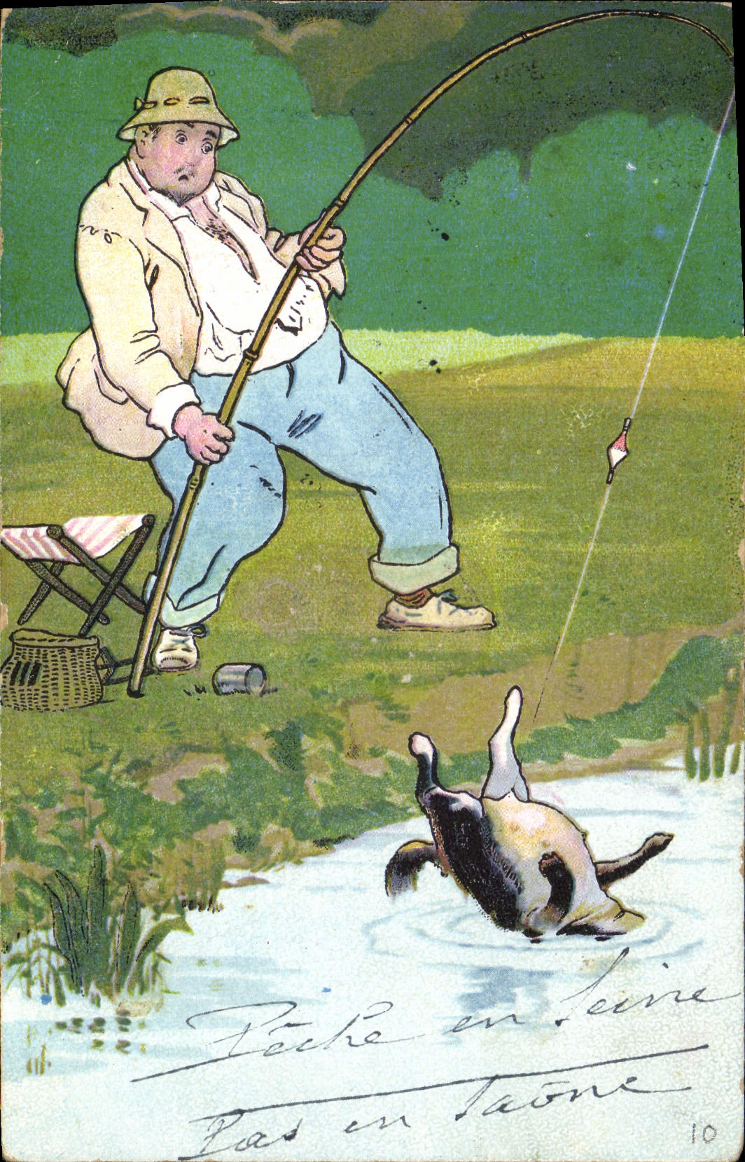CPA Peche Pecheur 