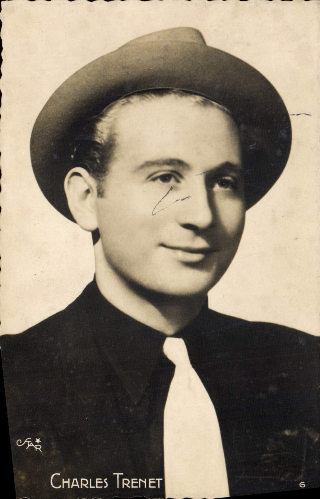 Postal Charles Trenet