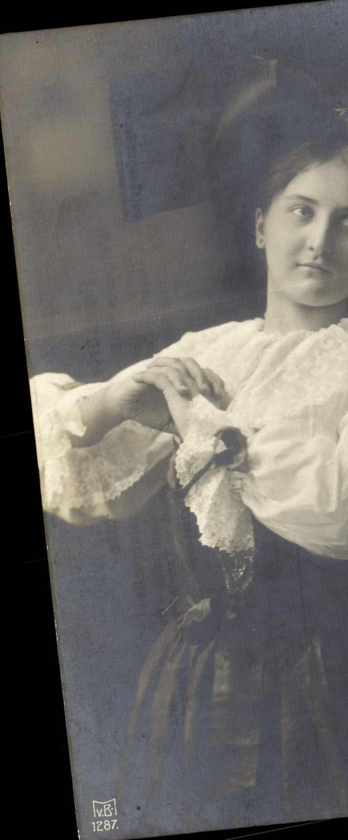 CPA Folklore Alsace Alsacienne