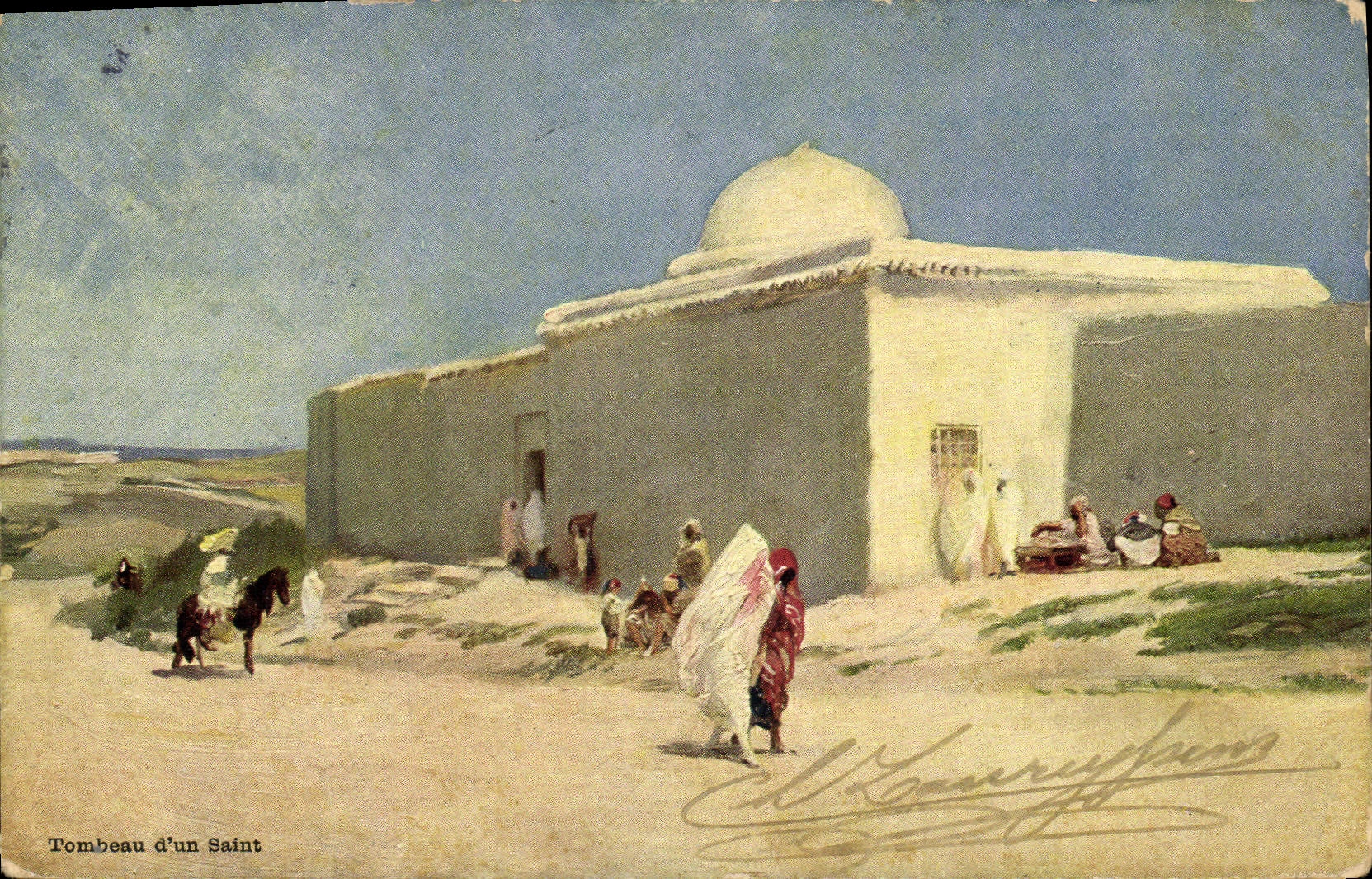 CPA Orientalisme Tombeau d'un Saint