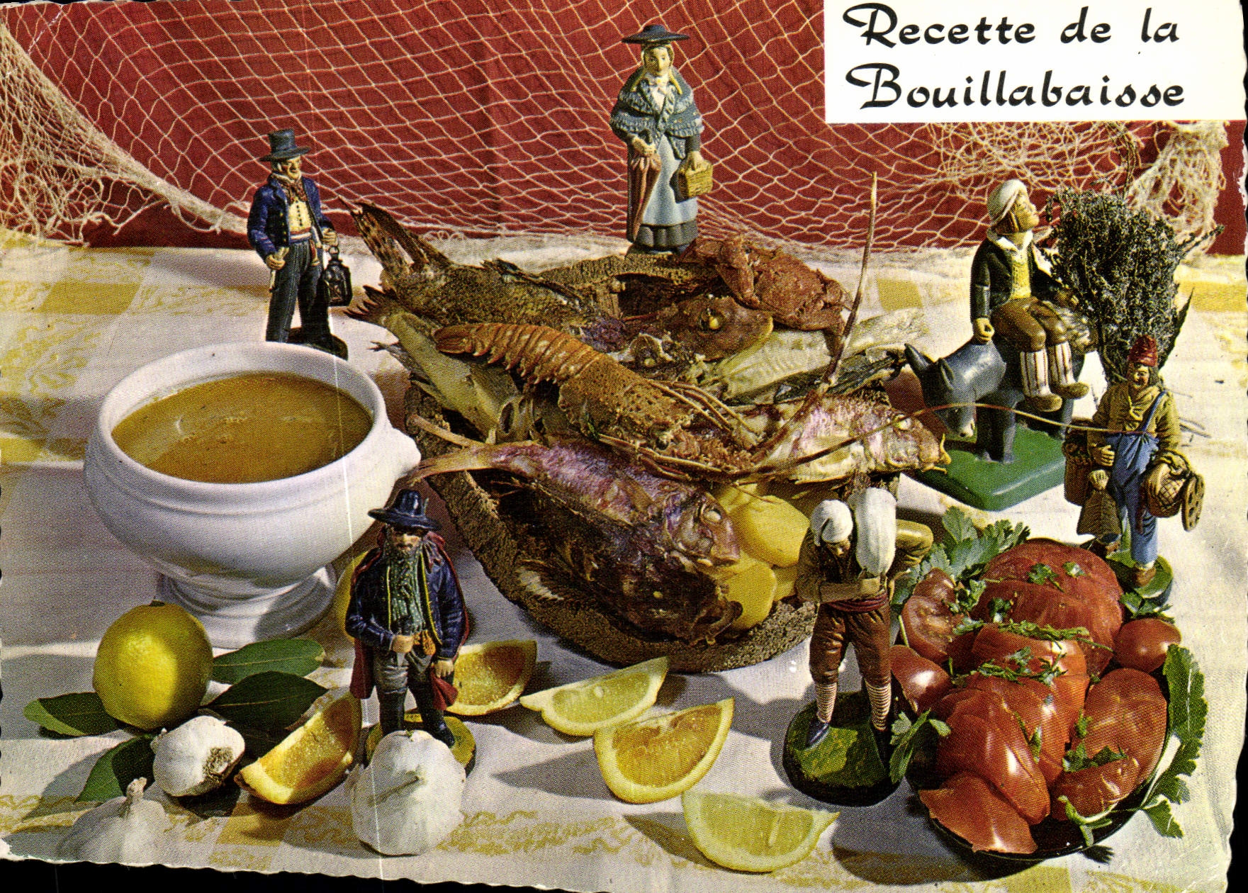 CPM Recette de la Bouillabaisse