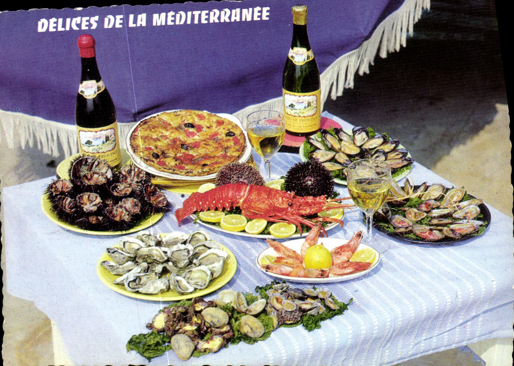 Postal Delicias del Mediterráneo