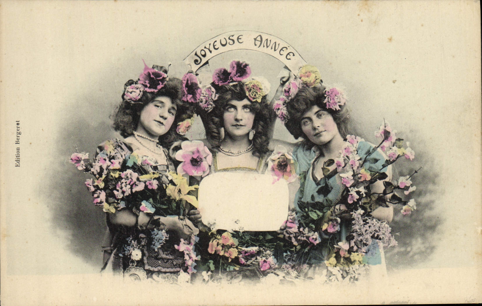 Vintage Postcard Imagination Women Player Year