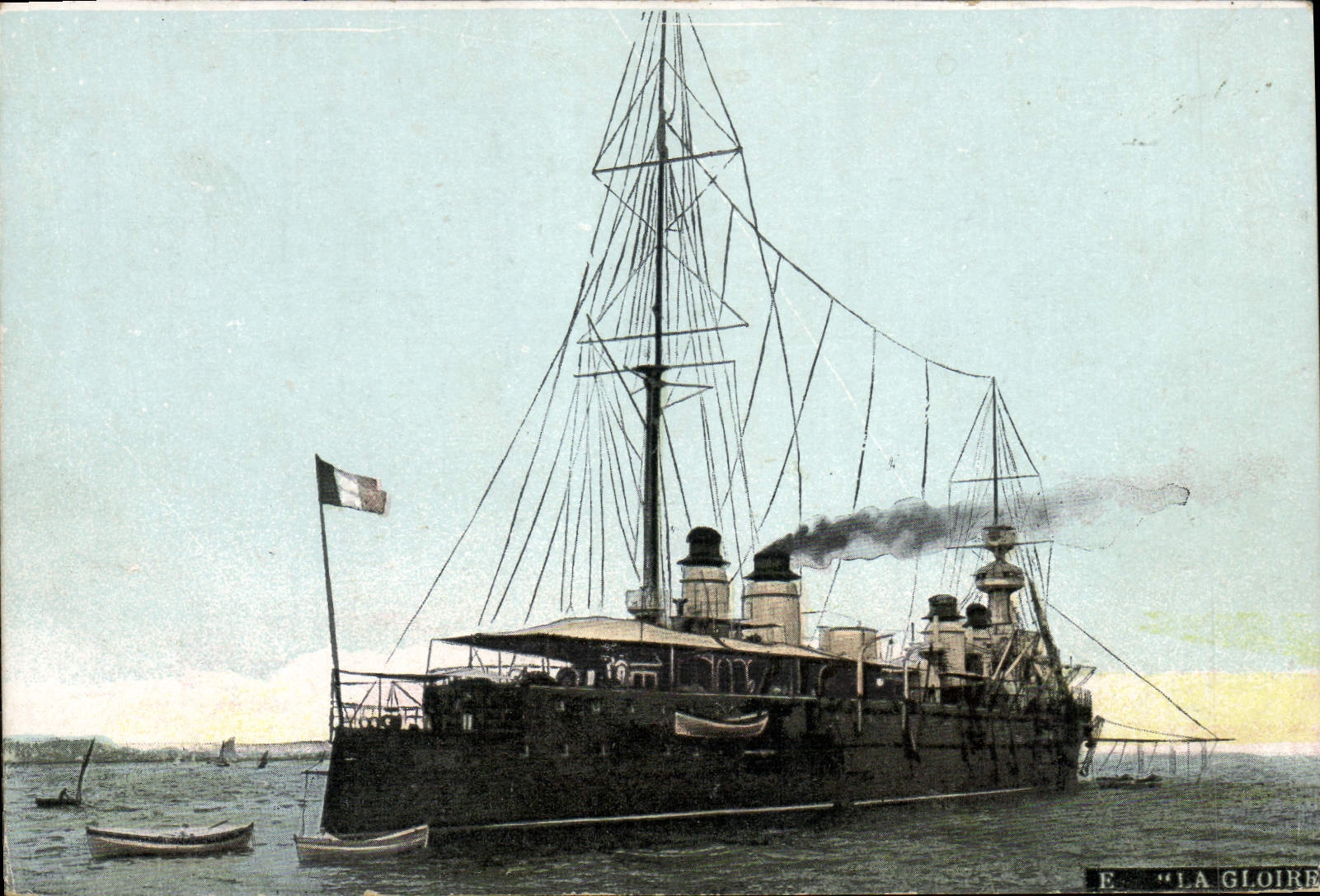 CPA Bateau La Gloire