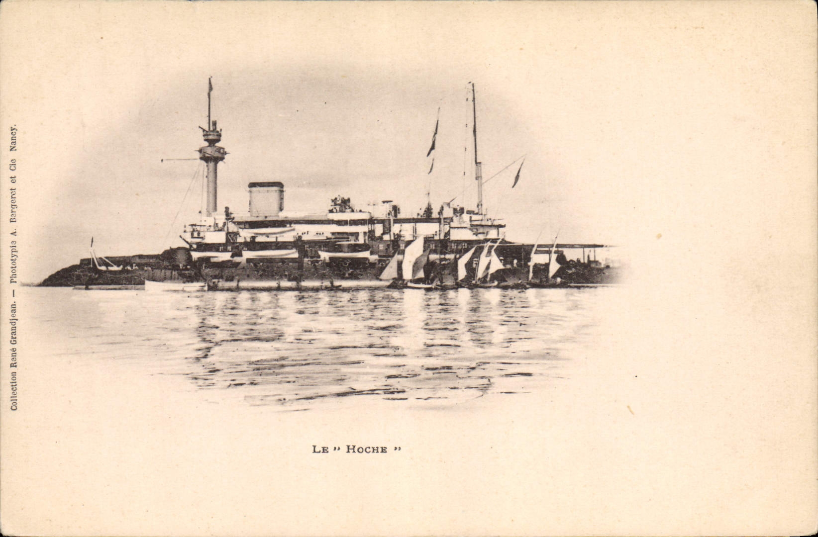 CPA Bateau Le Hoche