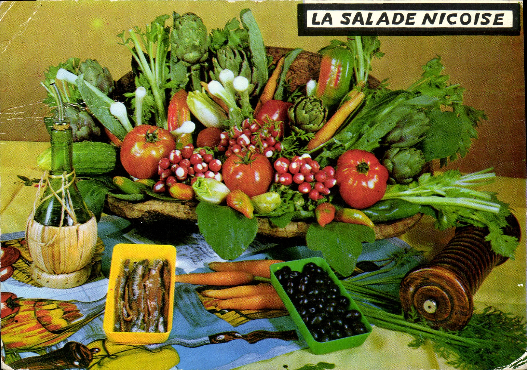 CPM La salade Nicoise 