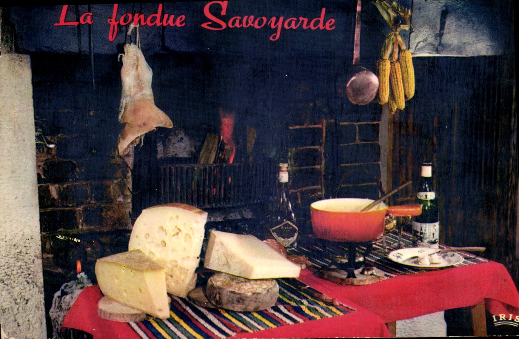 CPM La fondue Savoyarde 