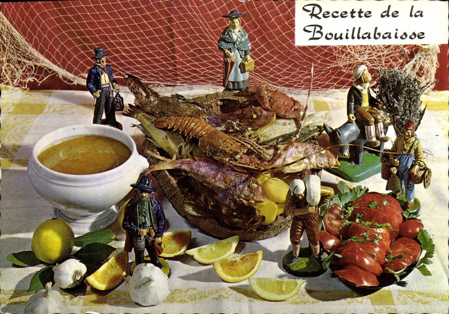 CPM Recette de la Bouillabaisse 