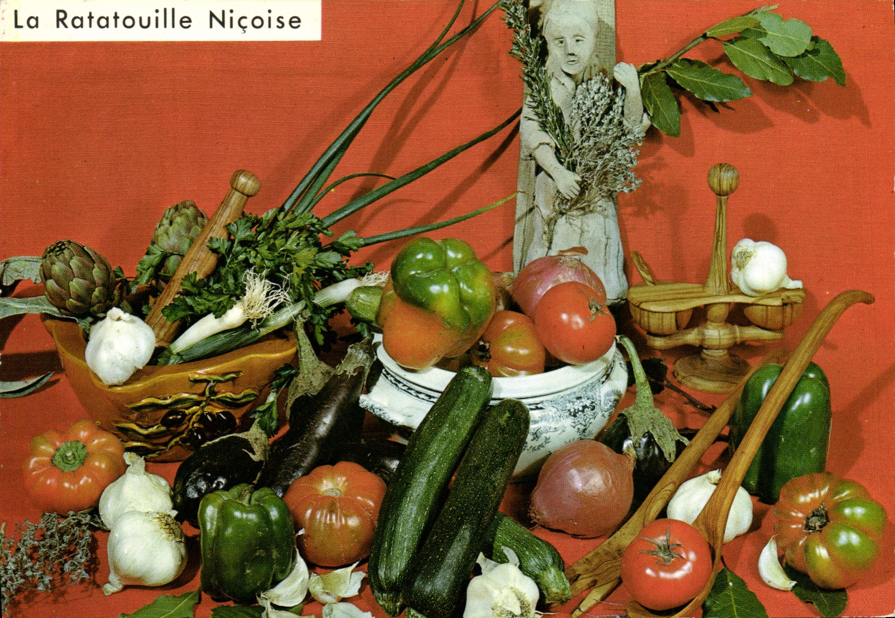 Postal el pisto Nicoise