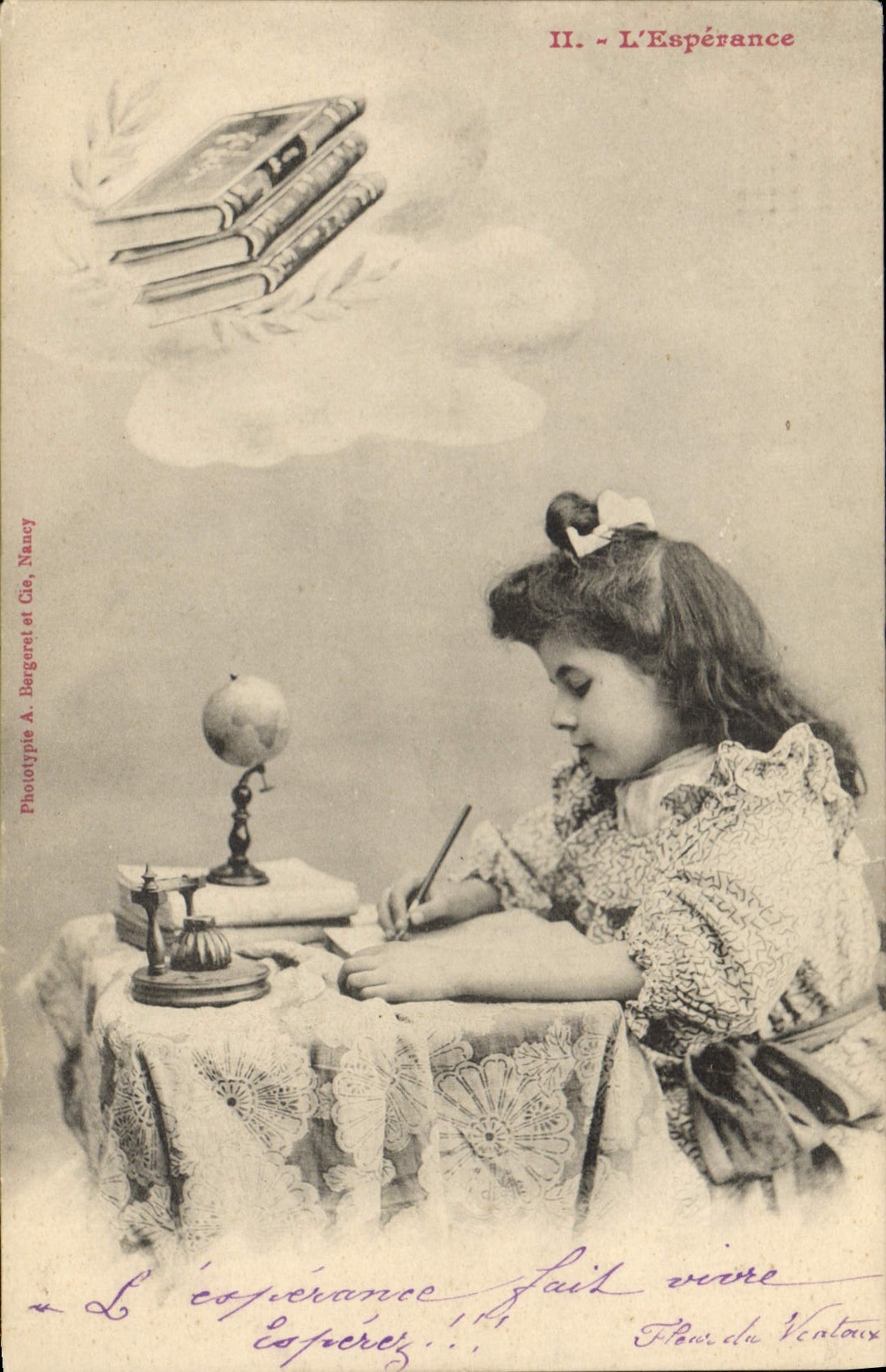 CPA Fantaisie Enfant L'esperance 