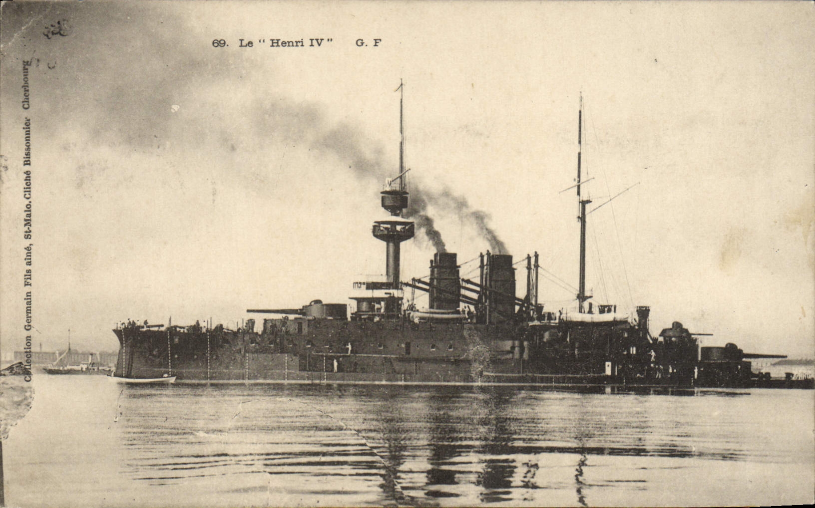 CPA Bateau Le Henri IV 