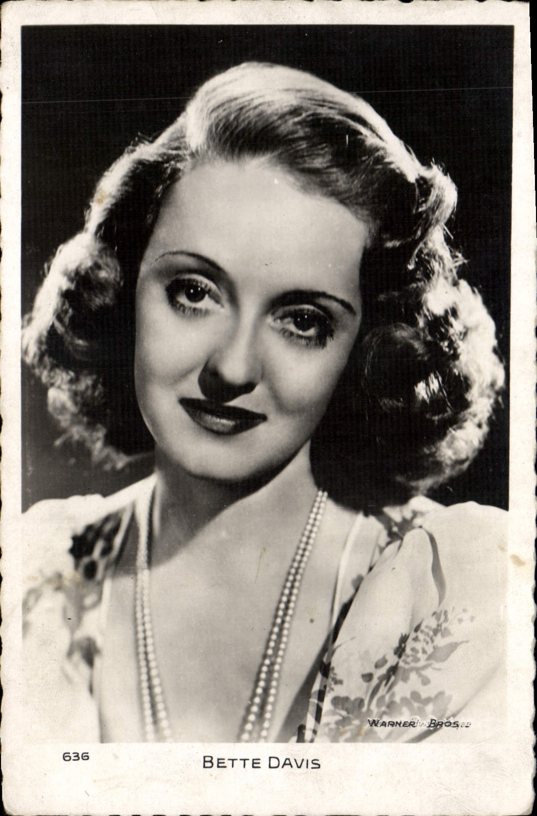 Postal Bette Davis