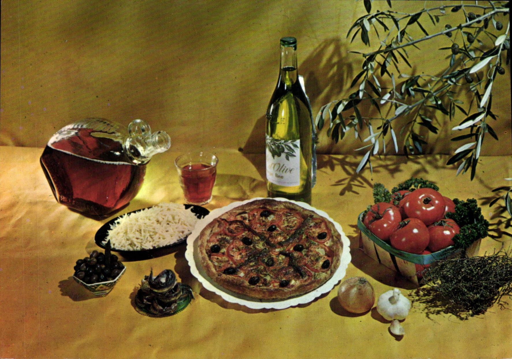 Postal Piza Napolitana