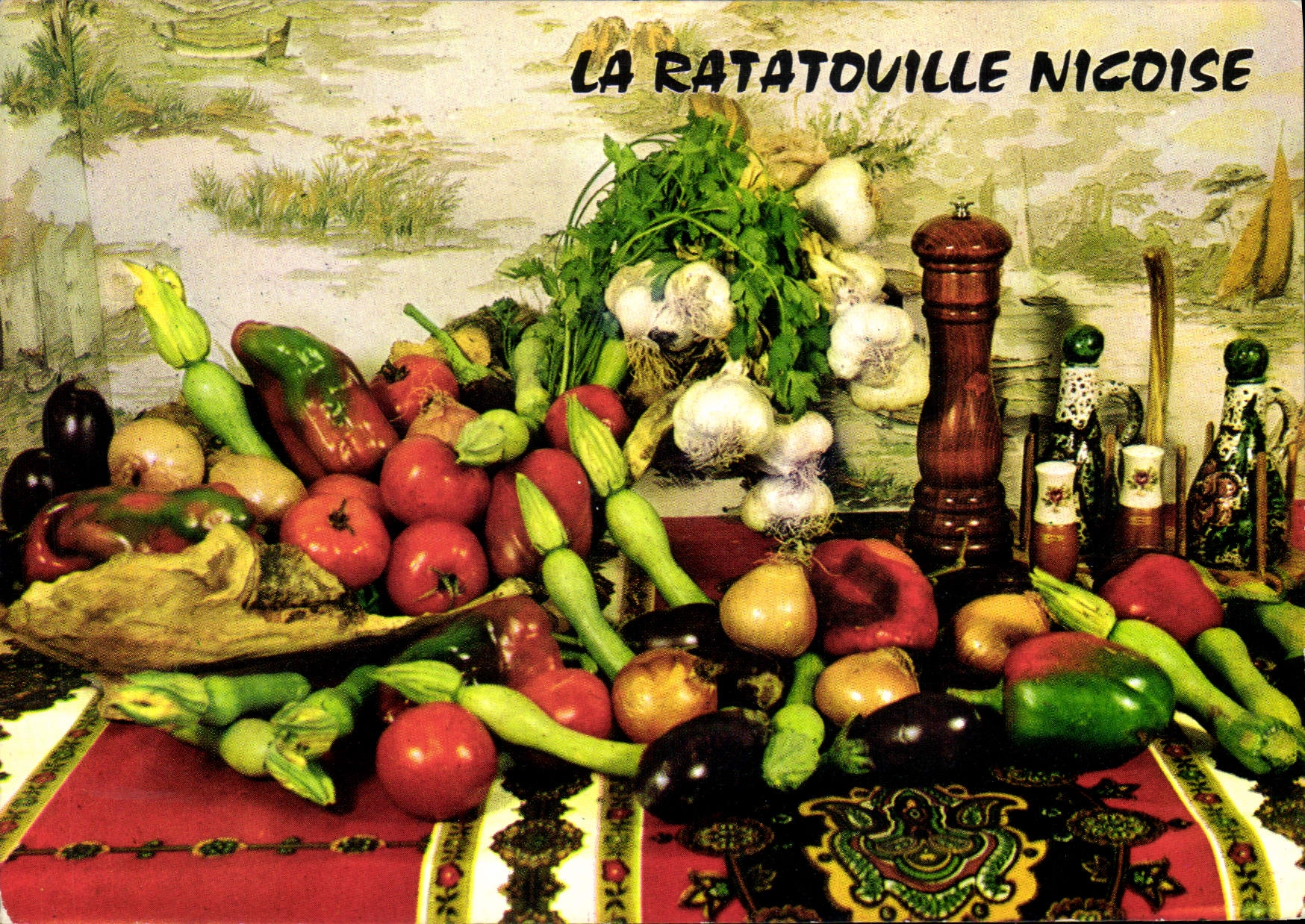 CPM La ratatouille Nicoise