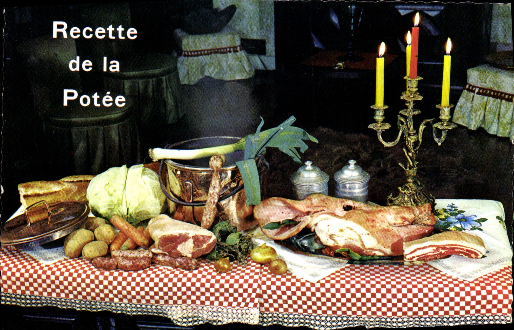 CPM Recette de la Potee