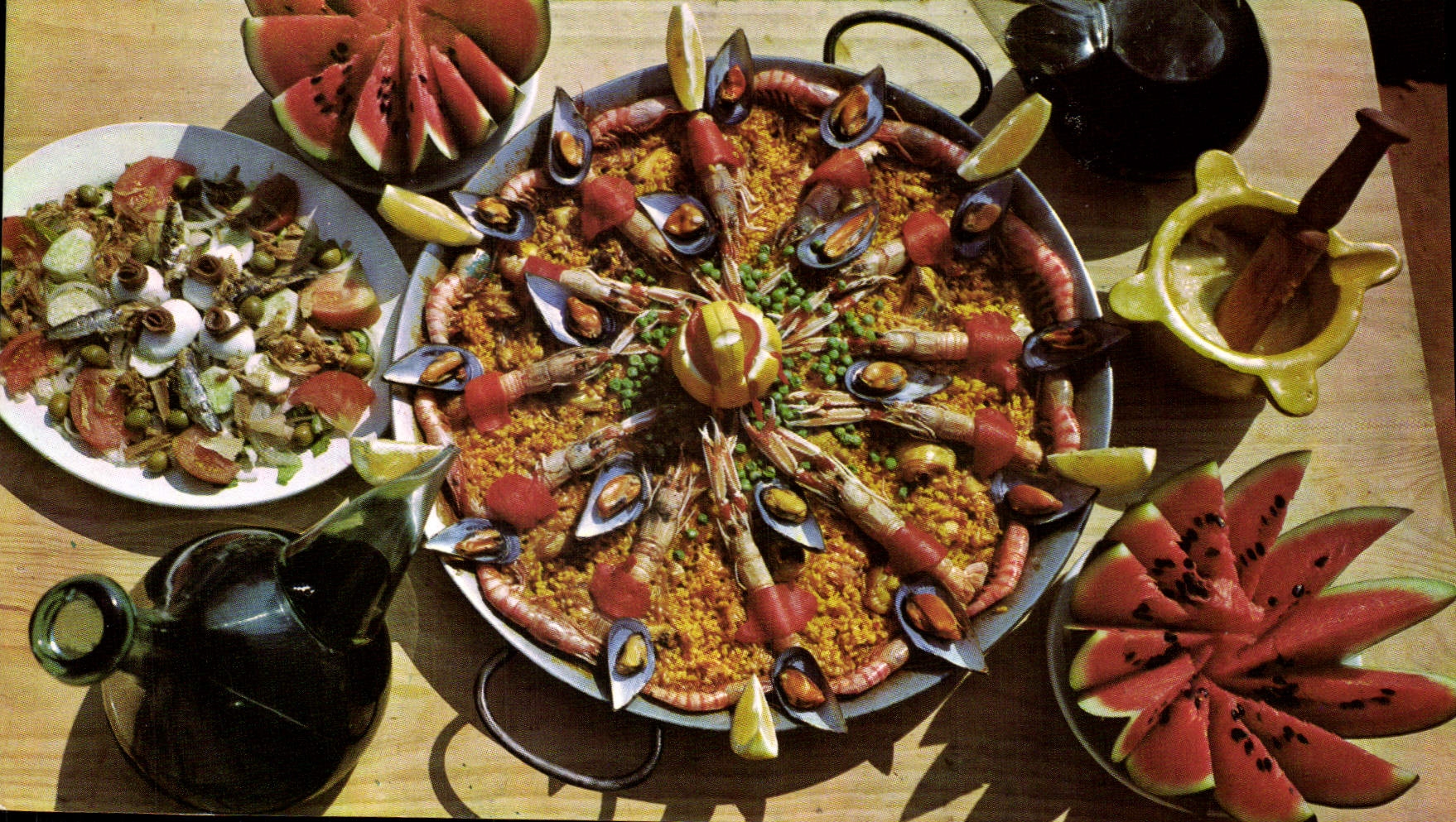 Postal Alicante Arroz tiene la manera de Alicante