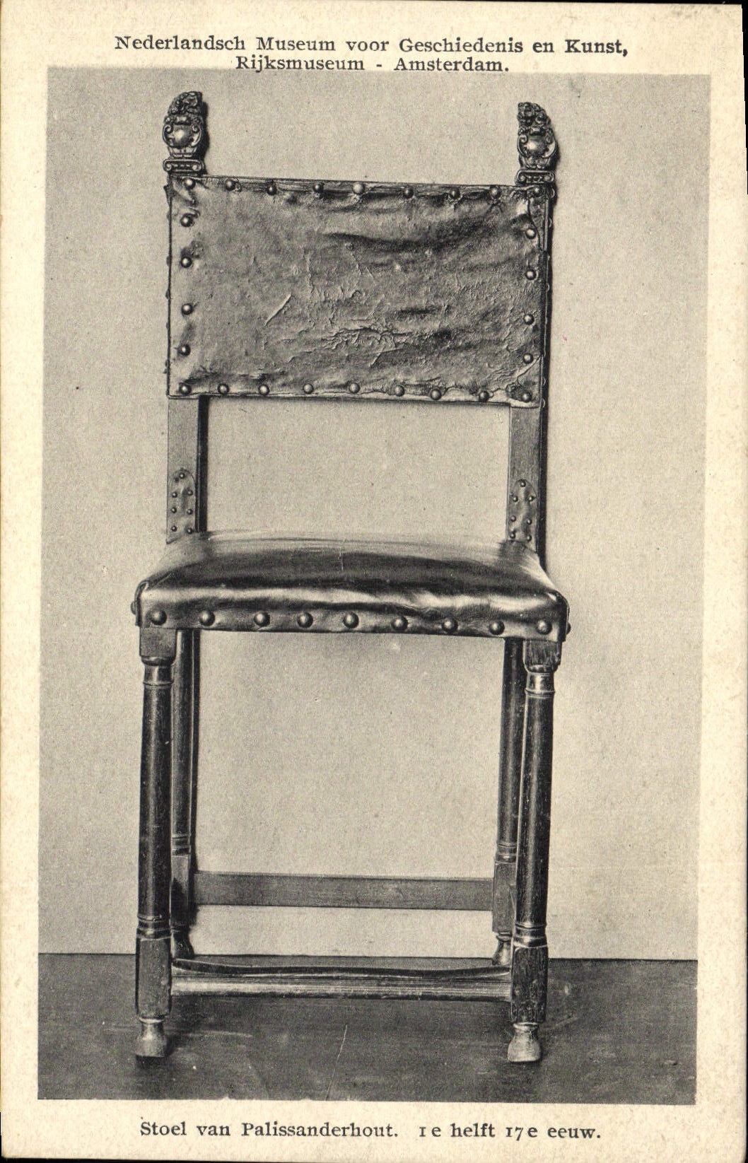 CPA Rijksmuseum Amsterdam Stoel