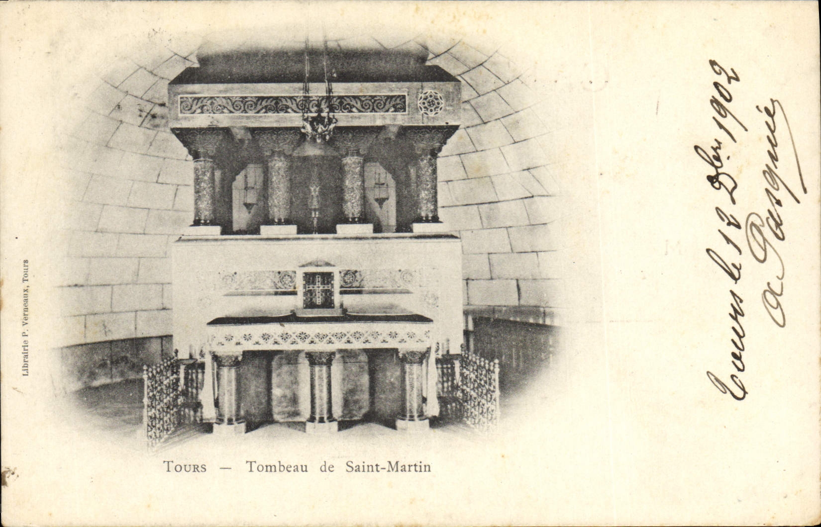 CPA Tours Tombeau de Saint Martin
