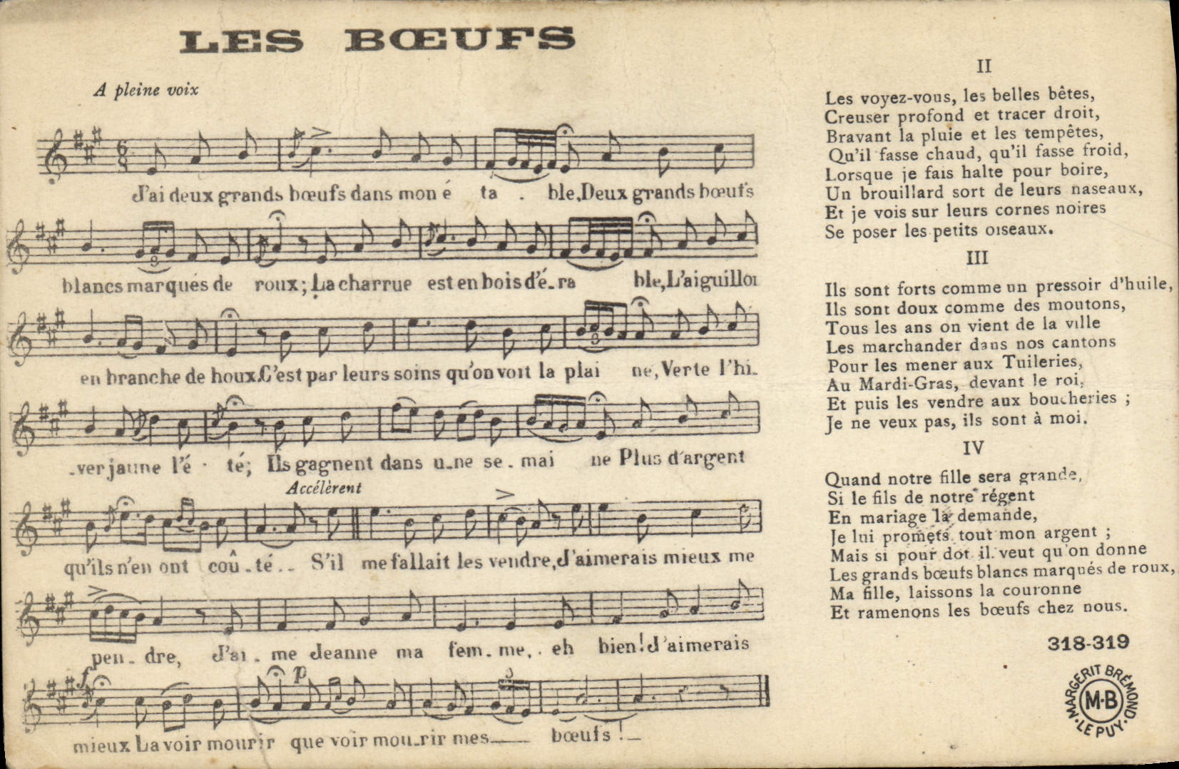 CPA Les Boeufs 