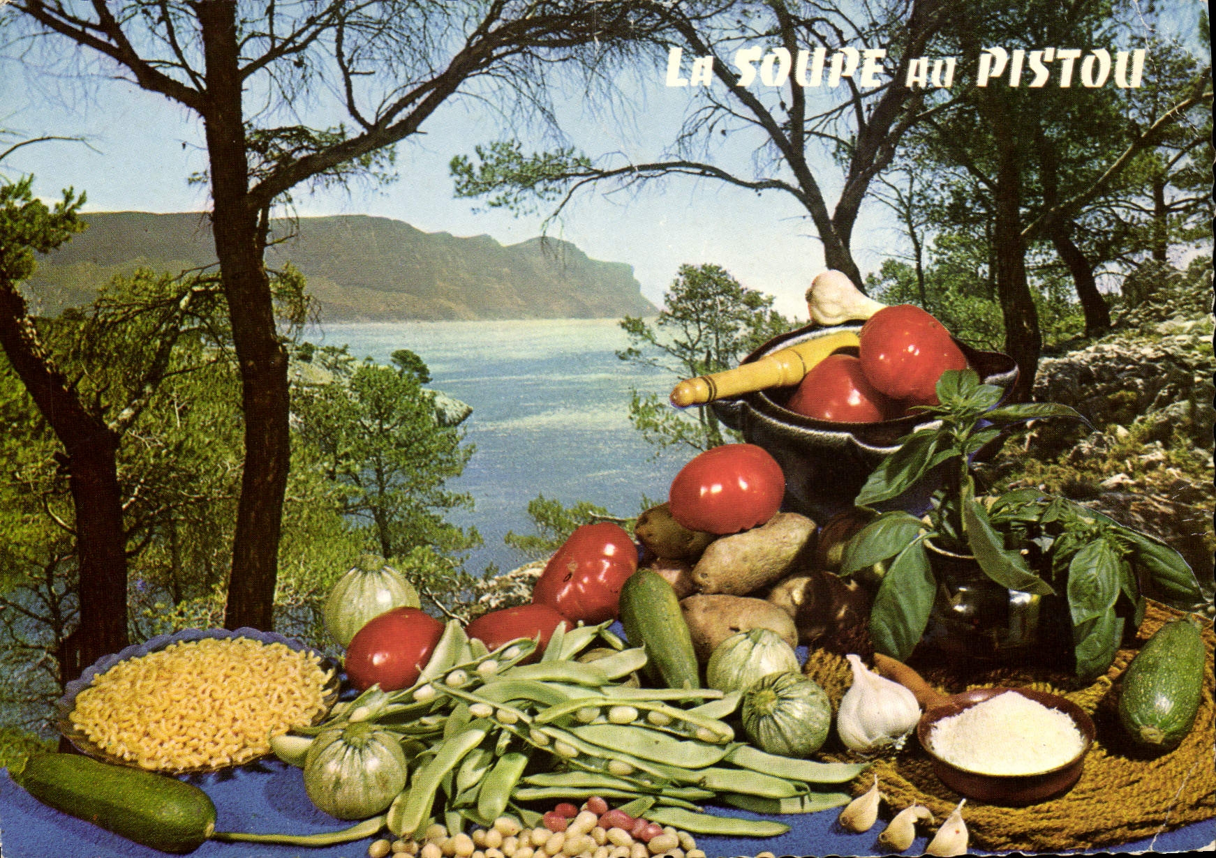 Postal cocina la sopa al pistou