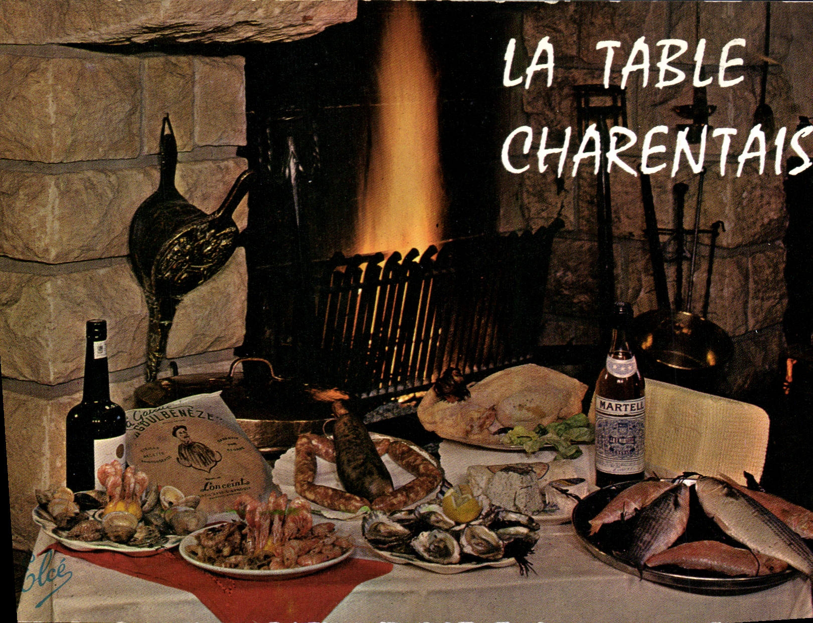 Modern Postcard Cooks the Charente-native table