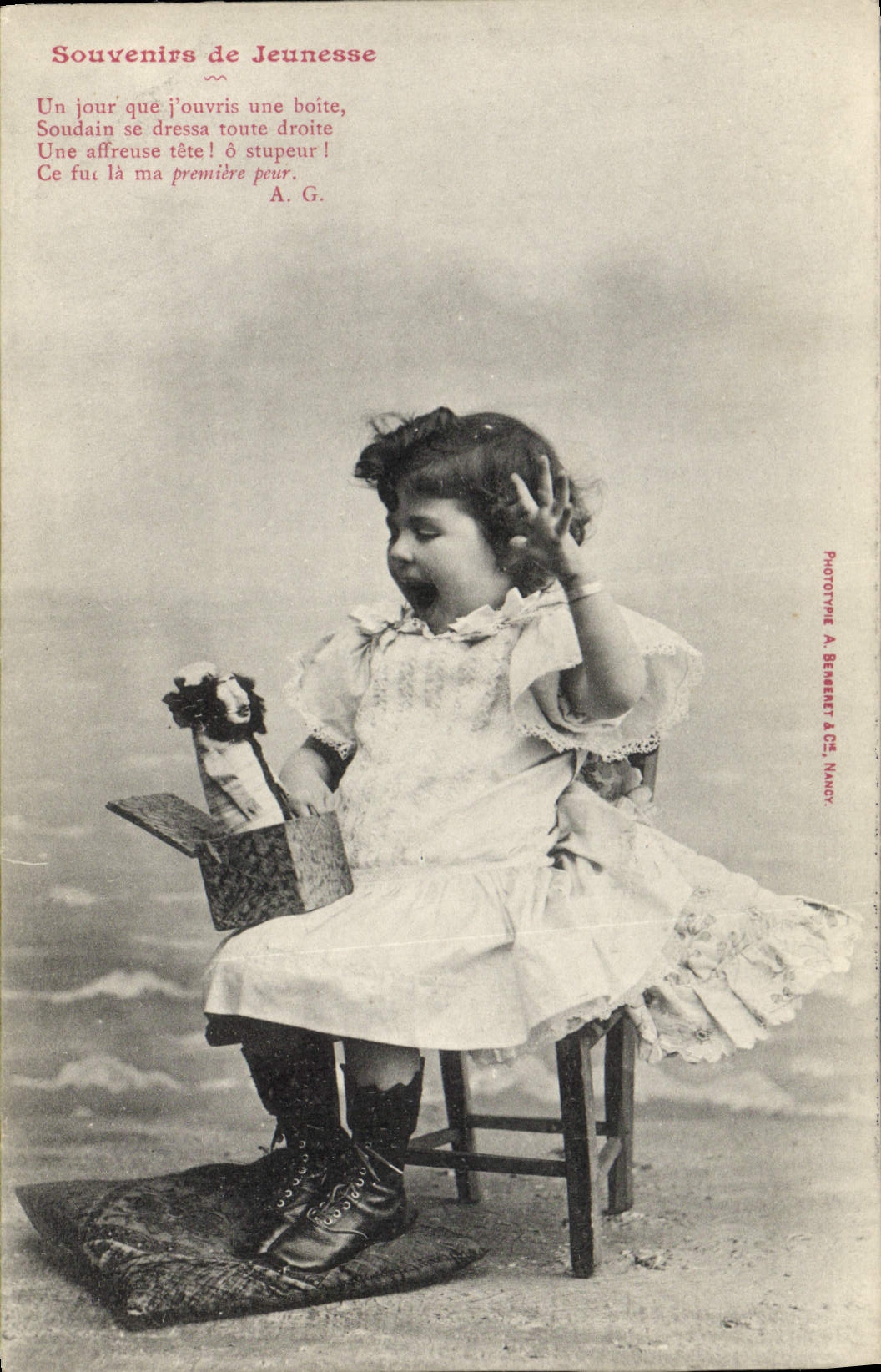 CPA Fantaisie Enfant Souvenirs de jeunesse