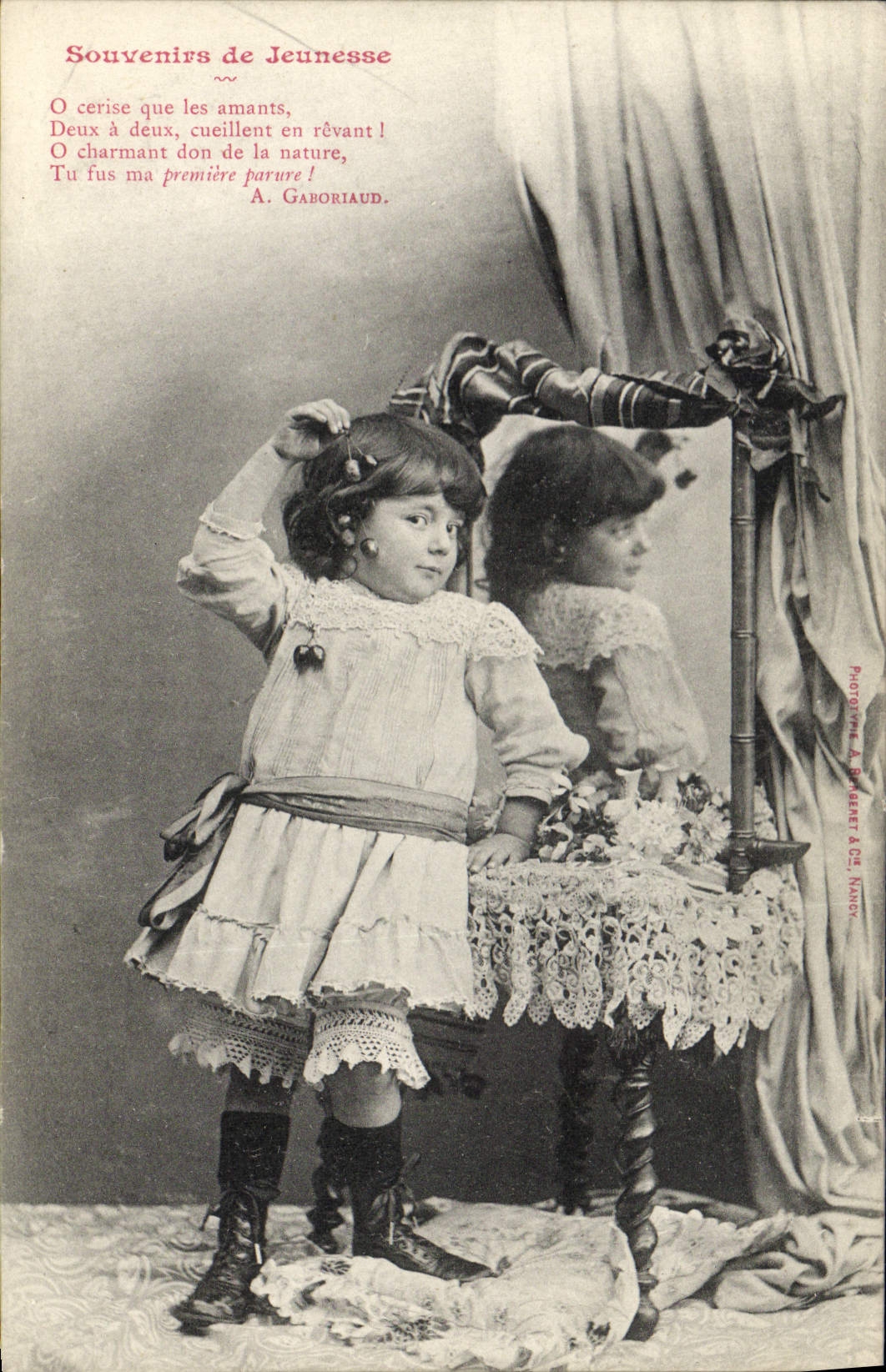 CPA Fantaisie Enfant Souvenirs de jeunesse