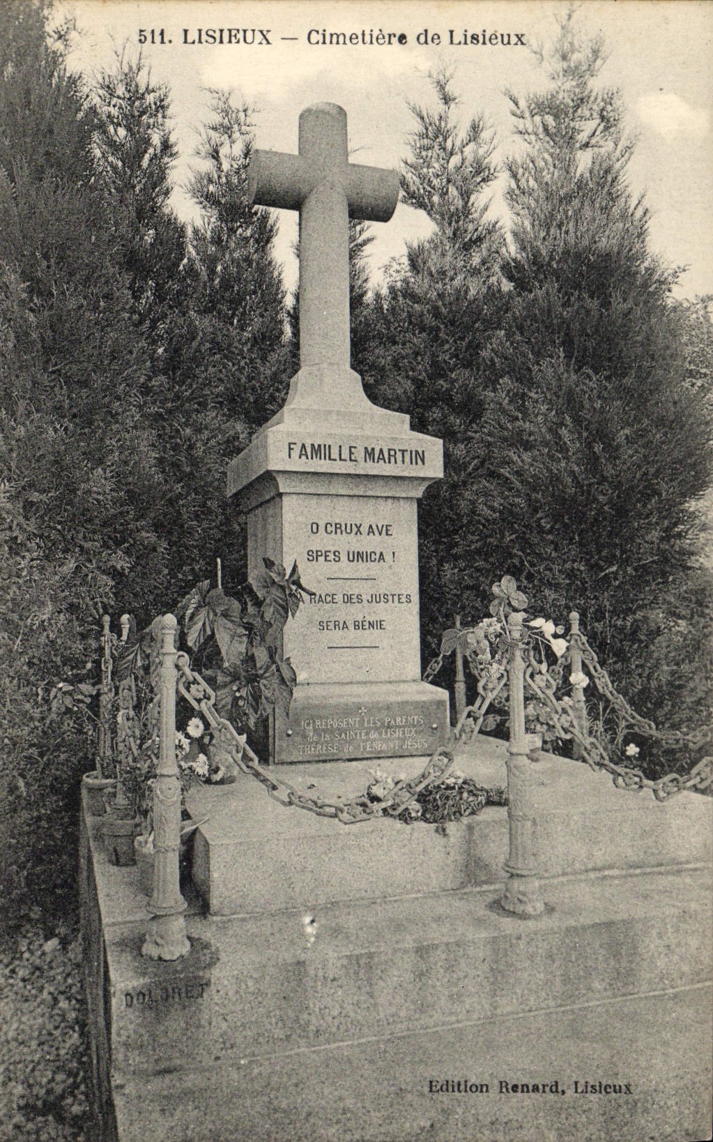 CPA Lisieux Cimetiere