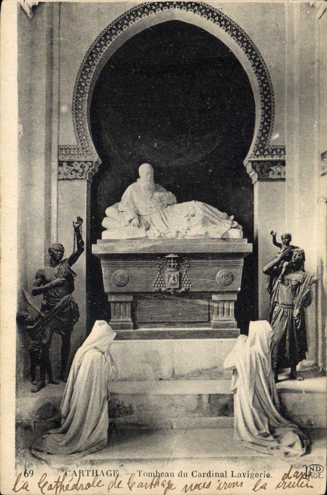 CPA Carthage Tombeau du Generale Lavigerie